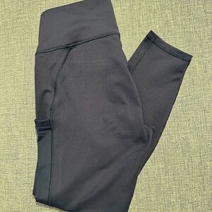 Fabletics PowerHold Charcoal Grey Leggings